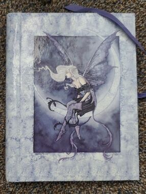 Amy Brown Fairy Moon Hardcover Journal